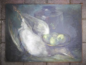 Gerrit van Harrewijn - Stilleven met eend / gans. kopen? Bied vanaf 139!