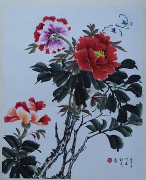 Niet of onleesbaar gesigneerd - Bloemen kopen? Bied vanaf 10!