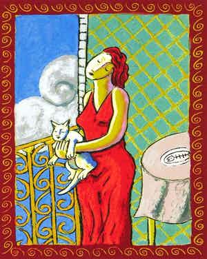 Jacques Tange - Domestic animal verkocht voor € 90!