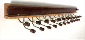 Ico Parisi - Fratelli Reguitti - Luxe Stropdashanger / Mid Century design Italy (ZELDZAAM) verkocht voor € 40!