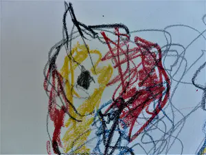 Anton Heyboer - De oer vogel . Dit is een echte Heyboer door mij getekend met vetkrijt. kopen? Bied vanaf 325!