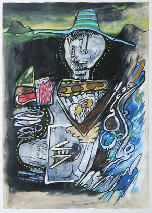 Hugo Claus - Litho, Vogelverschrikker kopen? Bied vanaf 200!