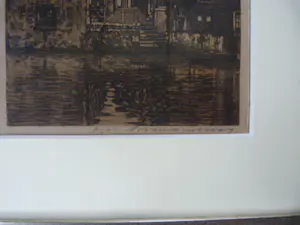 Cornelis Brandenburg - Twee etsen van de Etser van de Amsterdamse grachten. kopen? Bied vanaf 79!