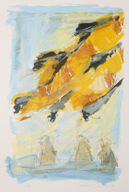 Richard Smeets - Zeefdruk, Z.T. uit de serie Denkend aan Holland kopen? Bied vanaf 1!