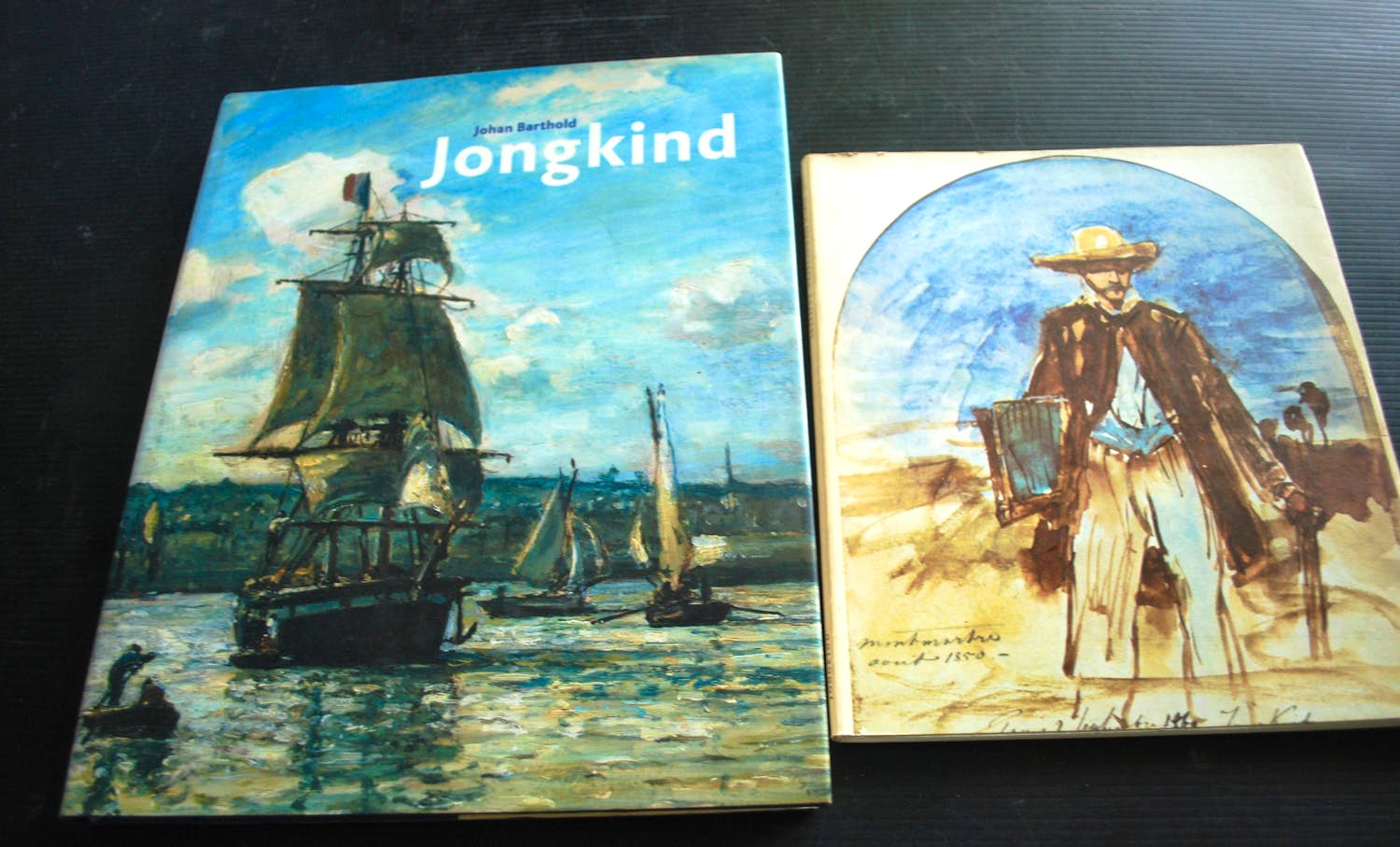 Johan Barthold Jongkind - 2x: Monografie hardcover 2003 & gids aquarellen 1971 verkocht voor € 45!
