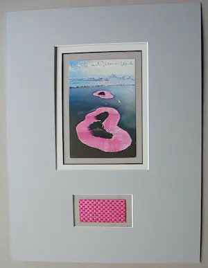 Christo - Project " Surrounded Islands " 1983 - inc. original stofmonster - handgesigneerd kopen? Bied vanaf 1!