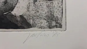 Jan Prins - Drie zeldzame gesigneerde etsen kopen? Bied vanaf 75!