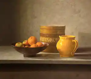 Berry Kuiper - Stilleven met fruit verkocht voor € 723!