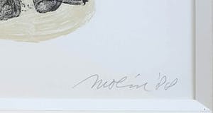 Lei Molin - Litho: 'Niké' - Ingelijst kopen? Bied vanaf 155!