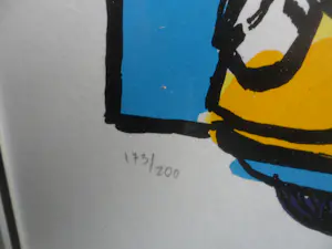 Herman Brood - Litho. Titel, VW Beetle kopen? Bied vanaf 325!