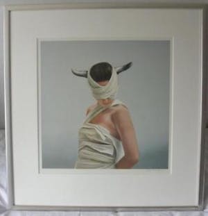 Ans Markus - Stier (prachtig ingelijst!) kopen? Bied vanaf 170!