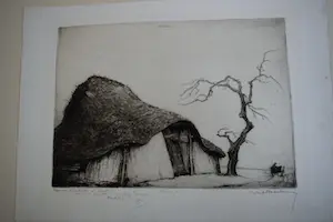 Dirk Baksteen - ets - Veteraan VI kopen? Bied vanaf 100!