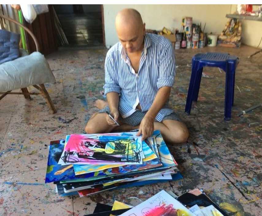 Peter Klashorst - the world of art kopen? Bied vanaf 59!