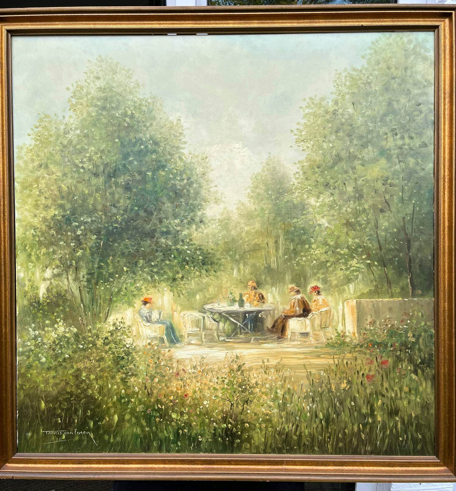 Tonnis van Essen - Thee drinken in natuur kopen? Bied vanaf 350!