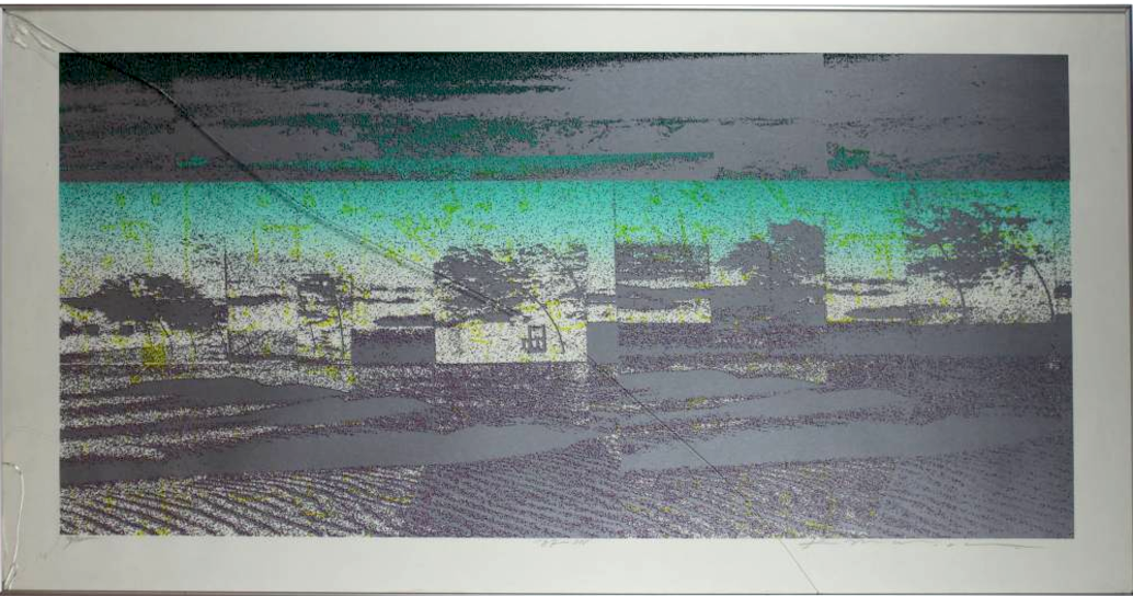 Kenji Nagai - Kenji Nagai: Zeefdruk, Ingelijst, Groot Werk kopen? Bied vanaf 50!