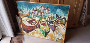 Bob Immink - Acryl op doek, gesigneerd kopen? Bied vanaf 165!