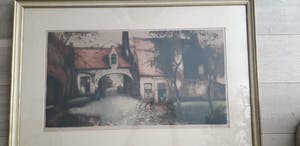 Alfred van Neste - Stadsgezicht in Brugge kopen? Bied vanaf 35!