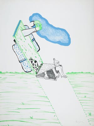 Hannes Postma - Litho, Zonder titel kopen? Bied vanaf 1!