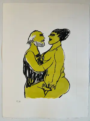 Corneille - Ets L' Aretino Sonetti Lussuriosi + Boek Elles Belles mortelles kopen? Bied vanaf 60!