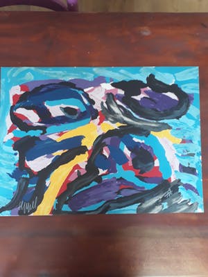Karel Appel - 3 faces like clouds kopen? Bied vanaf 300!
