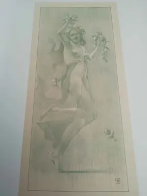 Armand Rassenfosse - Danseuses aux fleurs kopen? Bied vanaf 130!