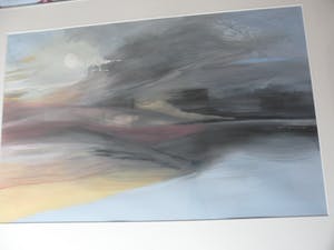 Bert Bruijn - Prachtig werk van Bert Bruijn: Gouache (groot), gesigneerd '92. kopen? Bied vanaf 40!