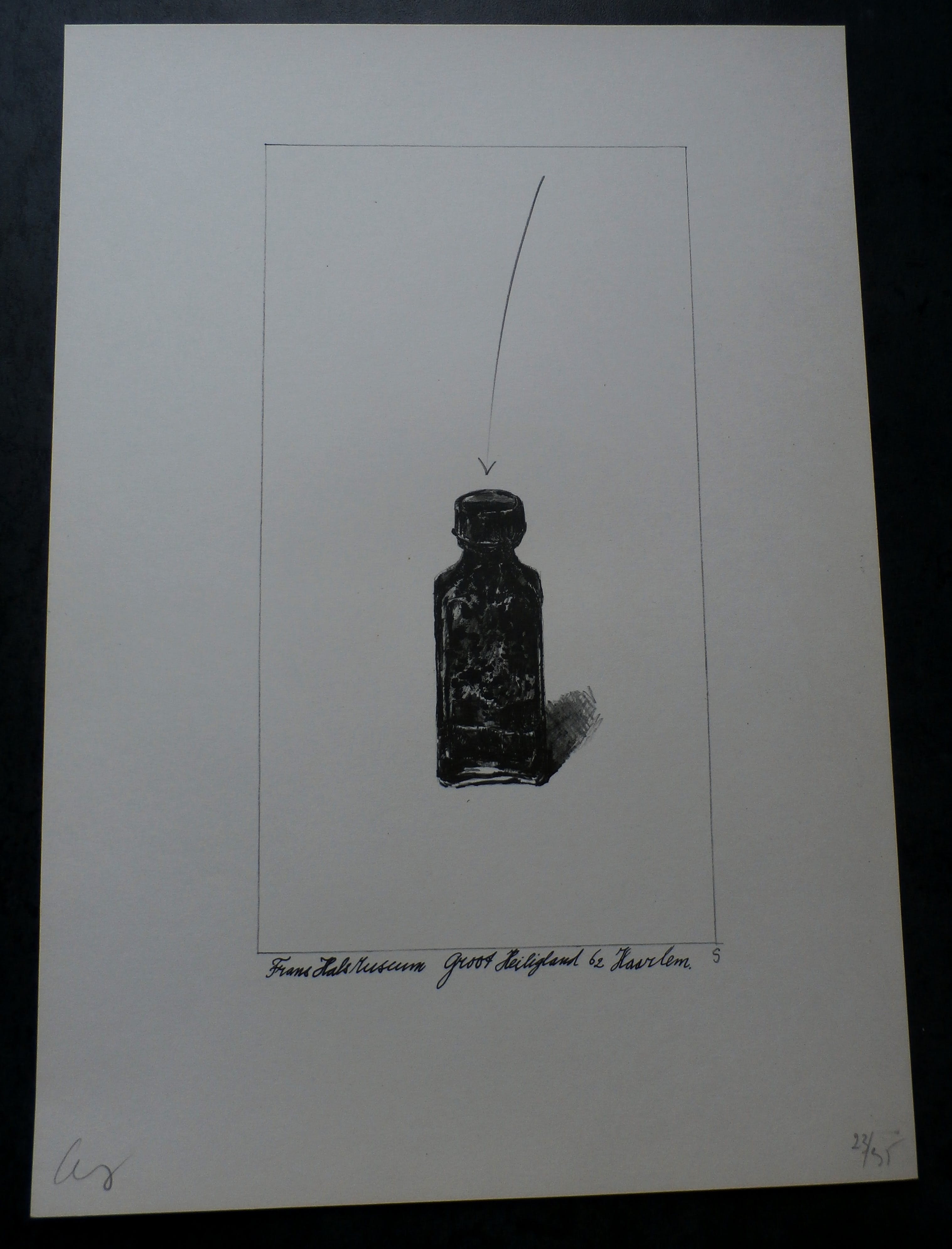 Willem Snitker - litho: Frans Halsmuseum - 1975 kopen? Bied vanaf 35!