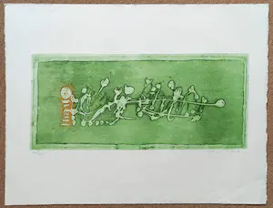 Jan Montyn - Nepal, aquatint ets kopen? Bied vanaf 115!