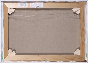 Paul Overhaus - Olieverf op doek, Grijze wolk - Ingelijst kopen? Bied vanaf 100!