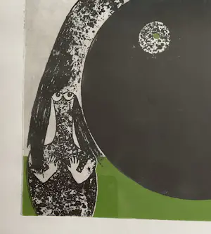 Ans Wortel - Kleur ets, gesigneerd en indelijst kopen? Bied vanaf 145!