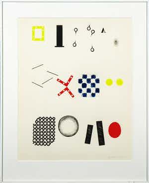 JCJ Vanderheyden - Gemengde druktechnieken, Verzameling - Ingelijst verkocht voor € 250!