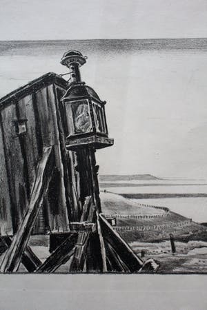 Dirk Hidde Nijland - Litho: Vuurbaken kopen? Bied vanaf 20!