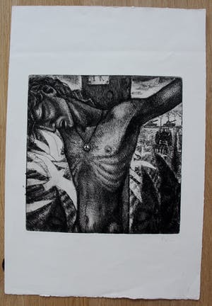 Frits Lindeman - Ets zwart wit kopen? Bied vanaf 55!