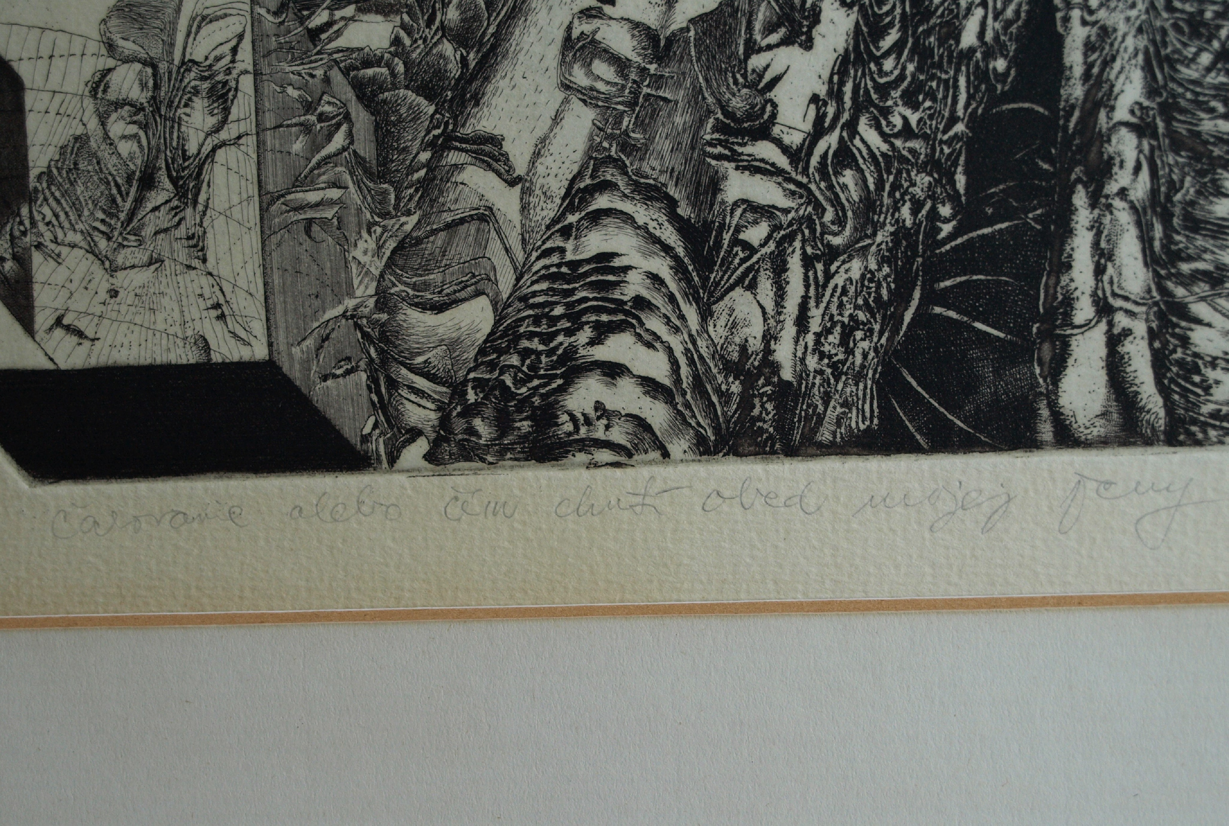 Karol Ondreicka - GROTE ets, “Moeder Aarde” – gesigneerd – 1983 – oplage 13 / 50 kopen? Bied vanaf 40!