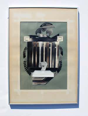 Henk Hesselius - (Amsterdam, 1927) - Fotocollage verkocht voor € 225!