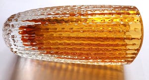 Ingrid Glas - sierlijk bewerkte vaas kopen? Bied vanaf 1!