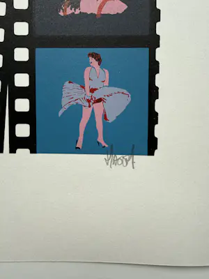 Ad van Hassel - handgesigneerde zeefdruk | 'Marilyn Monroe' kopen? Bied vanaf 20!