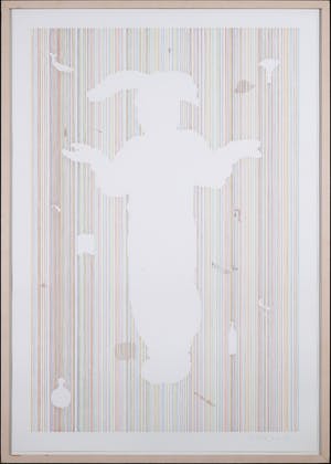 Gerard Koek - Zeefdruk, Zonder titel - Ingelijst kopen? Bied vanaf 35!