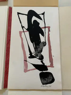 Lei Molin - Waar het blauw eindigt - zeefdrukken en gedichten kopen? Bied vanaf 200!