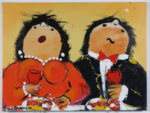 Theo Broeren - Acryl op doek, Surprise party kopen? Bied vanaf 100!