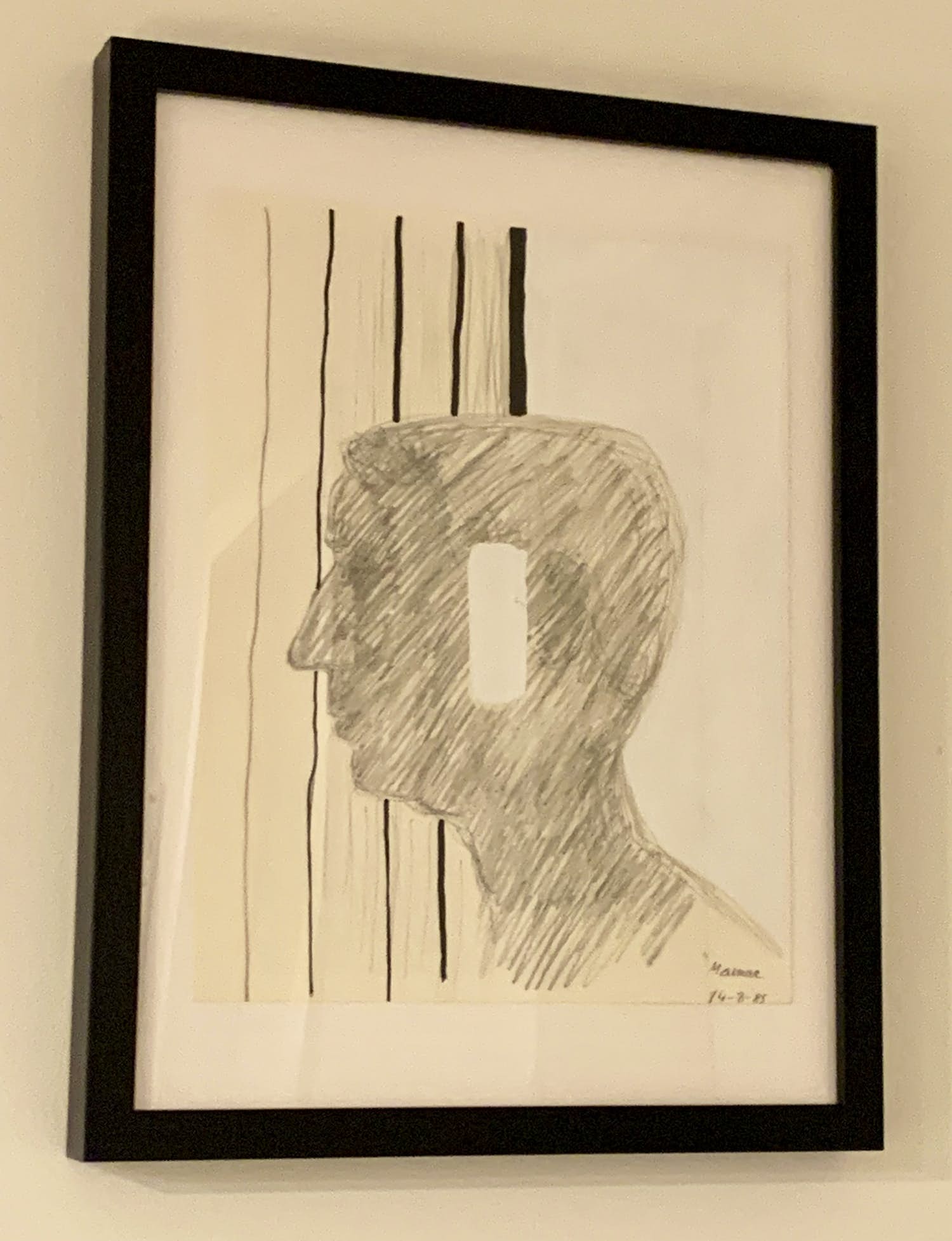 Roger Raveel - Zelfportret en een profiel kopen? Bied vanaf 299!