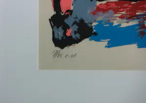 Bep Toscani - Zeefdruk op papier, Dreaming- Ingelijst kopen? Bied vanaf 35!