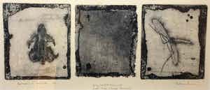 Hans Blanken - C3820-2, ets, dagboekfragment FL Pannekoek verkocht voor € 50!