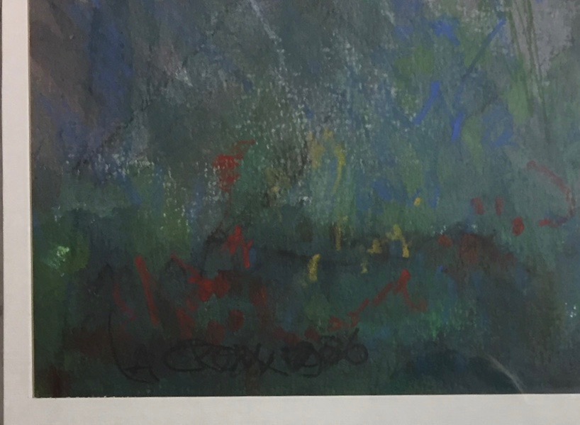 Niet of onleesbaar gesigneerd - Gouache, De muur - Ingelijst kopen? Bied vanaf 1!