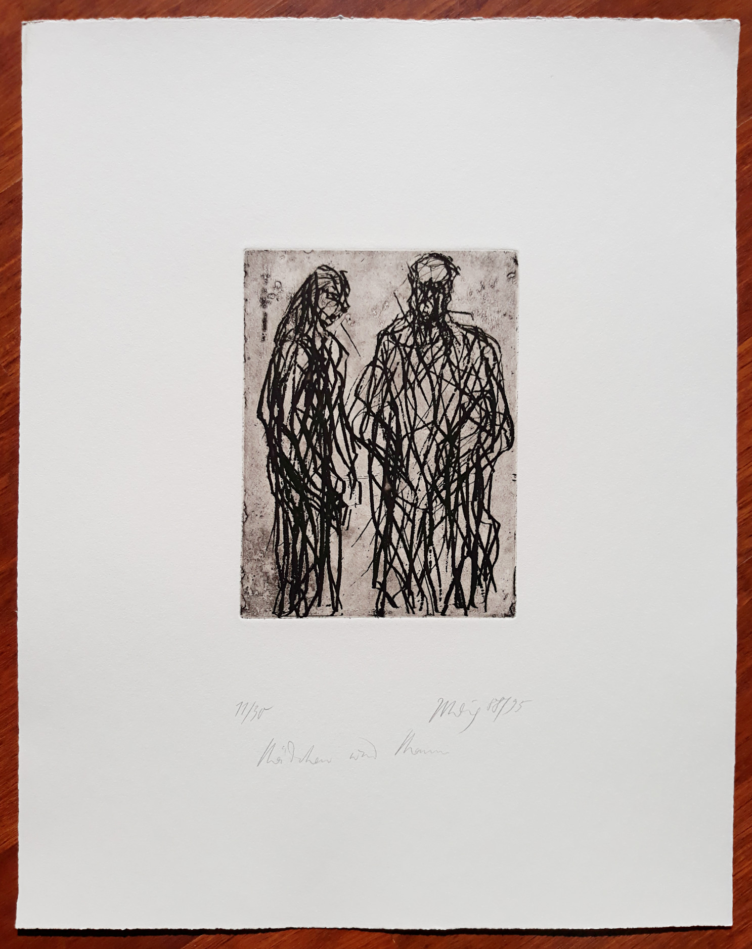 Max Uhlig - Mädchen und Mann, ets kopen? Bied vanaf 75!