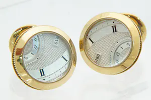 100 - Exclusief 18 karaat manchetknopen van het merk Brequet Cadran kopen? Bied vanaf 1800!