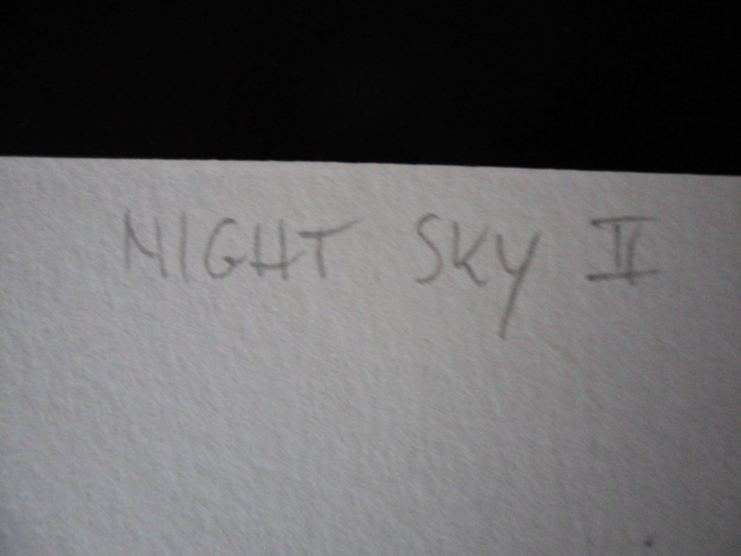 Ronald Boonacker - Zeefdruk uit de serie Night Sky's, Toscana Titel: Night Sky II, Toscana  kopen? Bied vanaf 30!