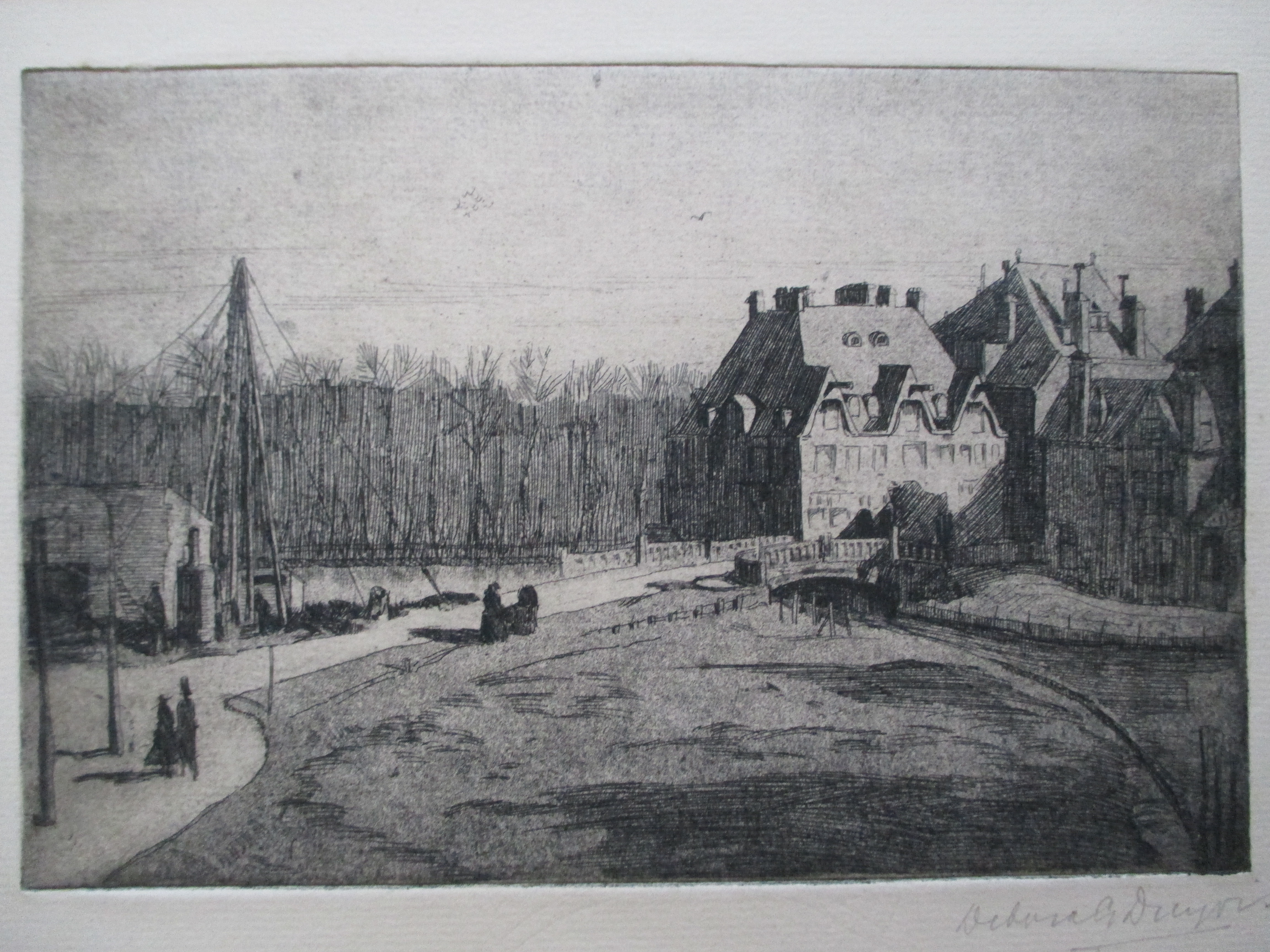 Debora Duyvis - Ets Dorpsgezicht kopen? Bied vanaf 20!