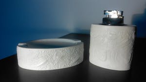 Bjorn Wiinblad - voor Rosenthal porseleinen rokersset kopen? Bied vanaf 29!