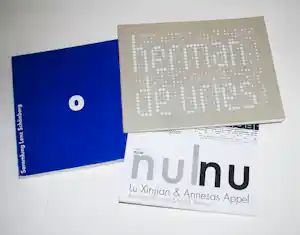 herman de vries - 3 boeken ZERO vendu pour 65€ !